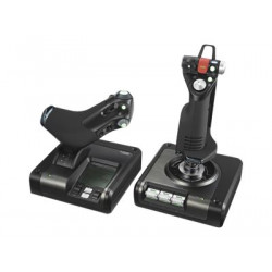 Logitech X52 Professional H.O.T.A.S. - Joystick a plynový pedál - kabelové - pro PC