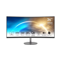 MSI PRO MP341CQ LCD VA/PVA/MVA 34" 3440 x 1440 1ms 300nitů 3000:1 100Hz  Repro    Černá 