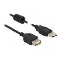 Delock - Prodlužovací šňůra USB - USB (M) do USB (F) - USB 2.0 - 2 m - černá