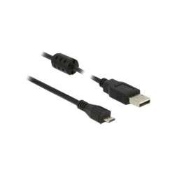 Delock - Kabel USB - USB (M) do Micro USB typ B (M) - USB 2.0 - 50 cm - černá