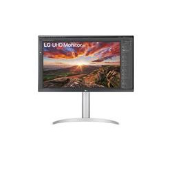 LG 27UP85NP-W LCD IPS/PLS 27" 3840 x 2160 5ms 400nitů 1200:1 60Hz  Repro Pivot USB-C  Bílá-střibrná 