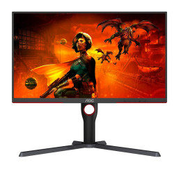 AOC U27G3X-BK LCD IPS/PLS 27" 3840 x 2160 1ms 400nitů 1000:1 160Hz   Pivot   Černo - červená 