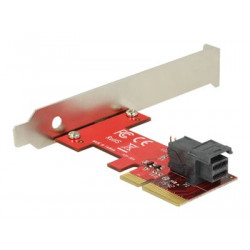 Delock PCI Express x4 Card  1 x internal SFF-8643 NVMe - Řadič úložiště - 2.5" - M.2 Card nízký profil - 12 GBps - PCIe 3.0 x4