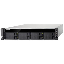 QNAP TS-877XU-RP-3600-8G 8 SATA, 8GB RAM, 2x GbE, 2x 10G SFP+, 4x PCIe, 2x zdroj)