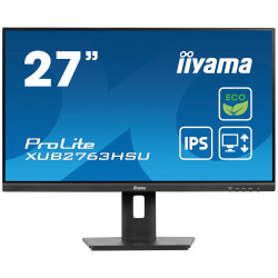 Iiyama ProLite XUB2763HSU-B1 LCD IPS/PLS 27" 1920 x 1080 3ms 250nitů 1300:1 100Hz  Repro Pivot   Černá 