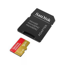 SanDisk Extreme microSDXC 256GB 190MB s + adaptér