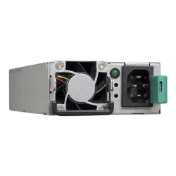 NETGEAR APS1000W - Zdroj proudu - připojení za provozu redundantní (zásuvný modul) - AC 110-240 V - 1000 Watt - Evropa, Americas - pro NETGEAR M4300-52G-PoE+ (1000 Watt)