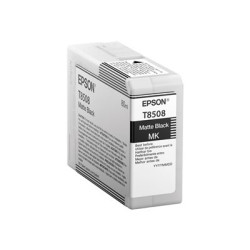 Ink Singlpck MatteBK T85080N HD 80ml