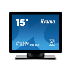 Iiyama ProLite T1521MSC-B2 LCD TN 15" 1024 x 768 8ms 325nitů 800:1 60Hz Dotyk Repro    Černá 