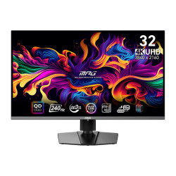 MSI MPG 321URX QD-OLED 31,5" 3840 x 2160 0,03ms 250nitů 1500000:1 240Hz   Pivot USB-C  Černá 