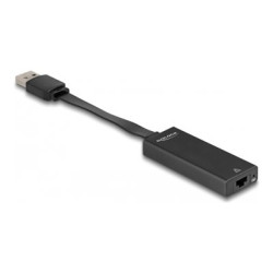 Delock - Síťový adaptér - USB 3.0 - Gigabit Ethernet x 1 - černá