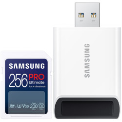 Samsung SDXC 256GB PRO ULTIMATE + USB adaptér