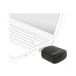 Delock Wireless LAN USB Mini Stick - Síťový adaptér - USB 3.0 - 802.11ac - černá