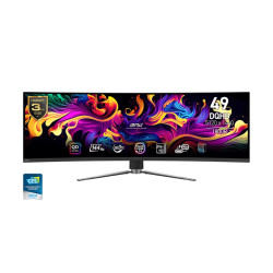 MSI MPG 491CQP-QD QD-OLED 49" 5120 x 1440 0,03ms 250nitů 1500000:1 144Hz    USB-C  Černá 