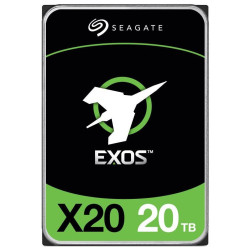 SEAGATE Exos X20 20TB HDD ST20000NM002D SAS 3,5" 7200 rpm 256MB 512E 4KN