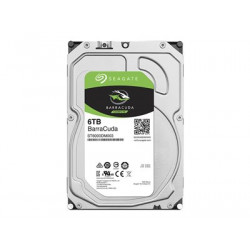 Seagate BarraCuda - HDD 6000 GB Interní 3.5 " - SATA III/600 - 5 400 ot min. - vyrovnávací paměť: 256 MB (ST6000DM003)