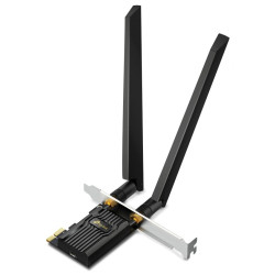 TP-Link Archer TXE72E AXE5400 Tri-Band Síťová karta, WiFi 6E, Bluetooth 5.3, 574Mbps 2.4GHz 2402Mbps 5GHz 2402 6GHz