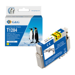 G&G kompatibilní ink s C13T12844012, NP-R-1284Y, yellow