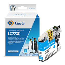 G&G kompatibilní ink s LC223C, NP-B-0223C, cyan, 9ml, ml
