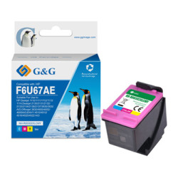 G&G kompatibilní ink s F6U67AE, HP 302XL, NH-R302XLCMY, CMY, 18ml, ml