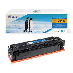 G&G kompatibilní toner s HP CF401A, NT-PH201C, HP 201A, cyan, 1330str.