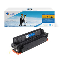 G&G kompatibilní toner s HP CF411X, NT-PH411XC, HP 410X, cyan, 5000str., high capacity