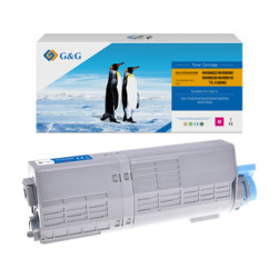 G&G kompatibilní toner s OKI 46490606, NT-COC532XXM, magenta, 6000str.