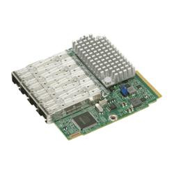 SUPERMICRO SIOM 4-port 10G SFP+ with 1U bracket, Intel XL710 for Twin systems 