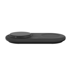 Belkin 2v1 Qi2 15W Magnetic Charging Pad, black