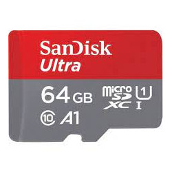 64GB Ultra microSDXC 140MB s+SD Adapter