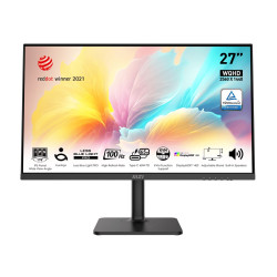 MSI Modern MD272QXP LCD IPS/PLS 27" 2560 x 1440 1ms 400nitů 1000:1 100Hz  Repro Pivot USB-C  Černá 