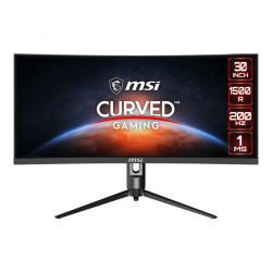 MSI Optix MAG301CR2 LCD VA/PVA/MVA 29,5" 2560 x 1080 1ms 300nitů 3000:1 200Hz   Pivot USB-C  Černá 