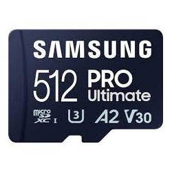 Samsung micro SDXC 512GB PRO Ultimate + SD adaptér