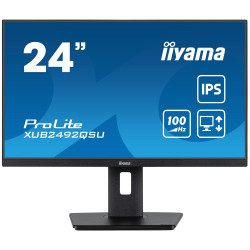 Iiyama ProLite XUB2492QSU-B1 LCD IPS/PLS 23,8" 2560 x 1440 0,5ms 300nitů 1000:1 100Hz  Repro  USB-C  Černá 