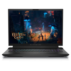 Dell Alienware M18R2 18" I9-14900HX 32 GB 2 TB NVIDIA GeForce RTX 4090 16 GB Windows 11 Home Černá