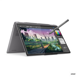 Lenovo Yoga 7 2-in-1 14AHP9 14" R5-8640HS 16 GB 512 GB AMD Radeon 760M Graphics Bez operačního systému Šedá