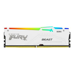 32GB 6400 DDR5 DIMM FURY Beast WhiteRGBX