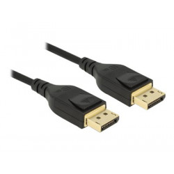 Delock - Kabel DisplayPort - DisplayPort (M) do DisplayPort (M) - DisplayPort 1.4 - 2 m - podpora 8K - černá