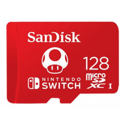 SanDisk - Paměťová karta flash - 128 GB - UHS-I U3 - microSDXC UHS-I - pro Nintendo Switch