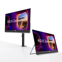 ASUS ZenScreen MB229CF LCD IPS/PLS 21,5" 1920 x 1080 16ms 250nitů 1000:1 100Hz  Repro Pivot USB-C  Černá 