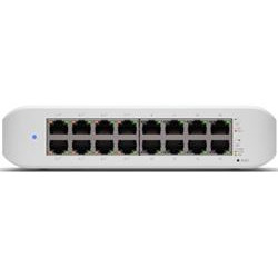 Ubiquiti Switch L2 UniFi USW-Lite-16-POE, 16-Port Gigabit, 8x PoE-out, PoE budget 45W