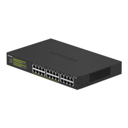 NETGEAR GS324P - Přepínač - neřízený - 16 x 10 100 1000 (PoE+) + 8 x 10 100 1000 - desktop, Lze montovat do rozvaděče - PoE+ (190 W)