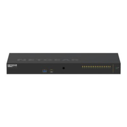 NETGEAR AV Line M4250-16XF - Přepínač - L3 - řízený - 16 x 10 gigabitů SFP+ - proudění vzduchu ze strany na stranu - Lze montovat do rozvaděče