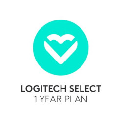 Logitech Select - Prodloužená dohoda o službách - rozšířená výměna dílů - 1 rok - doba vyřízení požadavku: 1 pracovní den - 1 pokoj - pro Logitech Room Solutions