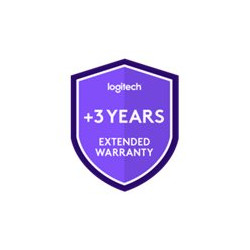 Logitech Extended Warranty - Prodloužená dohoda o službách - výměna nebo oprava - 3 let (z původního data zakoupení vybavení) - musí být zakoupena do 30 dnů od zakoupení výrobku - pro Medium Room Solution for Google Meet, for Microsoft Teams Rooms, for Zoom Rooms