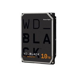 WD Black WD101FZBX - Pevný disk - 10 TB - interní - 3.5" - SATA 6Gb s - 7200 ot min. - vyrovnávací paměť: 256 MB