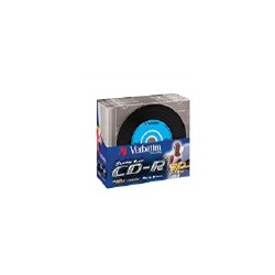 VERBATIM CD-R AZO 700MB, 52x, vinyl, slim case 10 ks