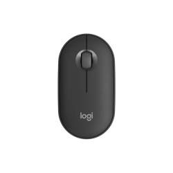 Logitech Pebble Mouse 2 M350s Cestovní Optická 4 000 DPI Bezdrátová Bluetooth Grafitová