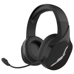 Zalman headset ZM-HPS700W herní náhlavní bezdrátový 50mm měniče 3,5mm jack černý