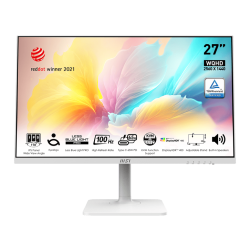 MSI Modern MD272QXPW LCD IPS/PLS 27" 2560 x 1440 1ms 400nitů 1000:1 100Hz  Repro Pivot USB-C  Bílá 